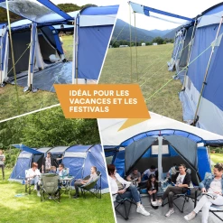 Offres 💯 Camping Skandika Skandika Tente Tunnel Montana 8 Personnes (bleu) ✨ -Outsunny Shop 0469899e27b84a13ad7ee00394e050ea