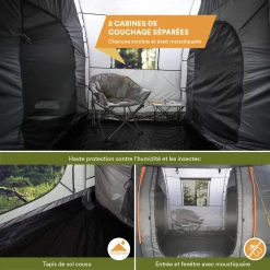 Top 10 💯 Camping Skandika Tente Familiale Trivelig 8 Protect 😍 8 Top 10 💯 Camping Skandika Tente Familiale Trivelig 8 Protect 😍 -Outsunny Shop 0b9a7912d8d347cb927ce0bed3caa680