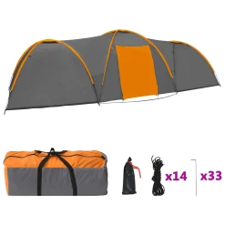 Meilleure affaire 💯 Outdoor Vidaxl Vidaxl Tente Igloo De Camping 6540x190cm 8 Personnes Gris Et Orange 🔔 8 Meilleure affaire 💯 Outdoor Vidaxl Vidaxl Tente Igloo De Camping 6540x190cm 8 Personnes Gris Et Orange 🔔 -Outsunny Shop 0ccdc336c3bd4d2f871f2c51f180e903