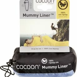Budget 🎉 SAC DE COUCHAGE Randonnée COCOON DRAP SOIE RIPSTOP SARCOPHAGE 💯