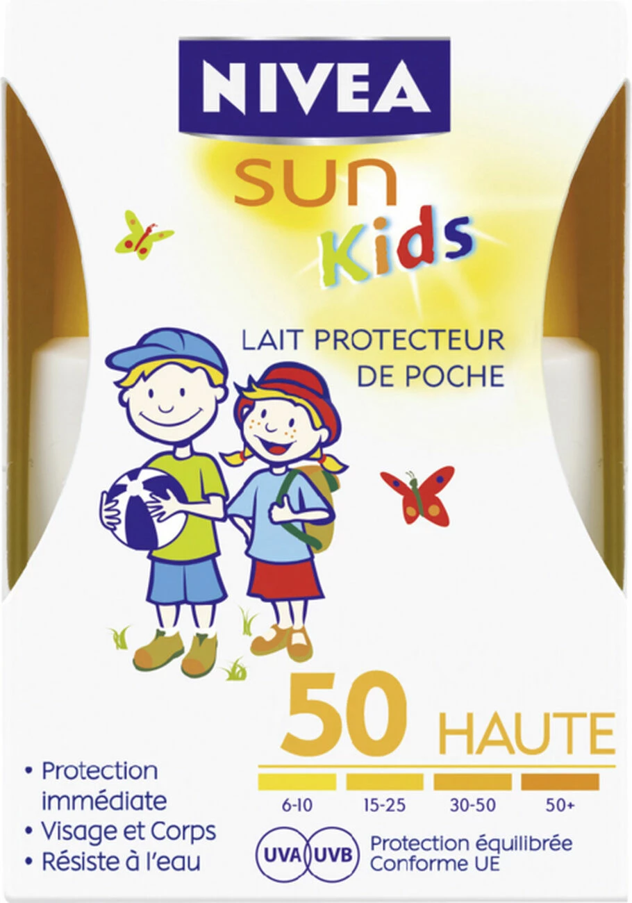 Tout neuf 🔔 LAIT Randonnée Enfant NIVEA LAIT PROTECT KIDS POCHE FPS50 🧨 1 Tout neuf 🔔 LAIT Randonnée Enfant NIVEA LAIT PROTECT KIDS POCHE FPS50 🧨