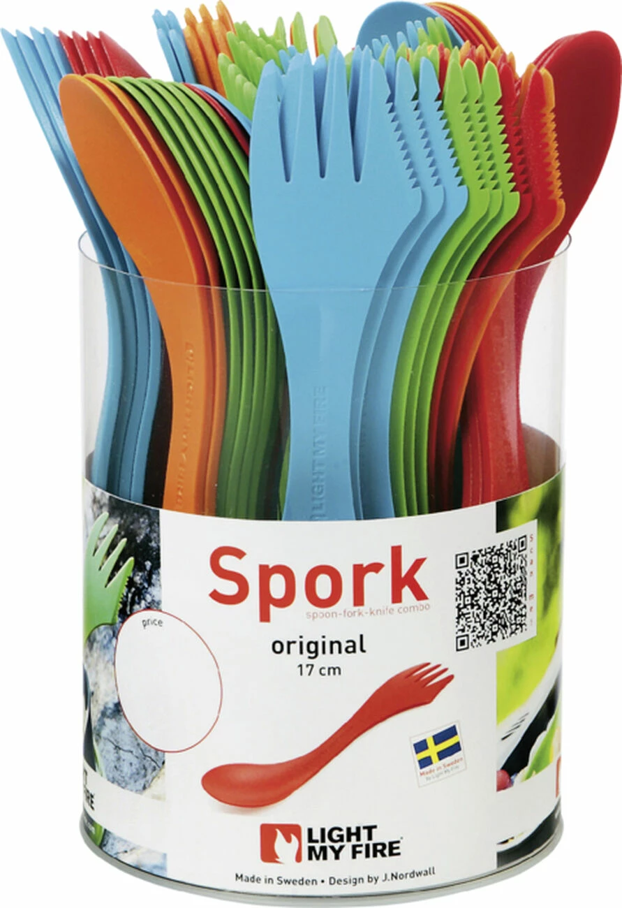 De gros 🛒 COUVERT Camping LIGHT MY FIRE SPORK X60 💯 1 De gros 🛒 COUVERT Camping LIGHT MY FIRE SPORK X60 💯