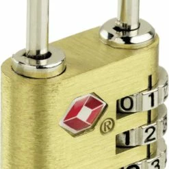 Offres 😉 CADENA Voyage GO TRAVEL TSA 3 CHIFFRES LAITON ❤️