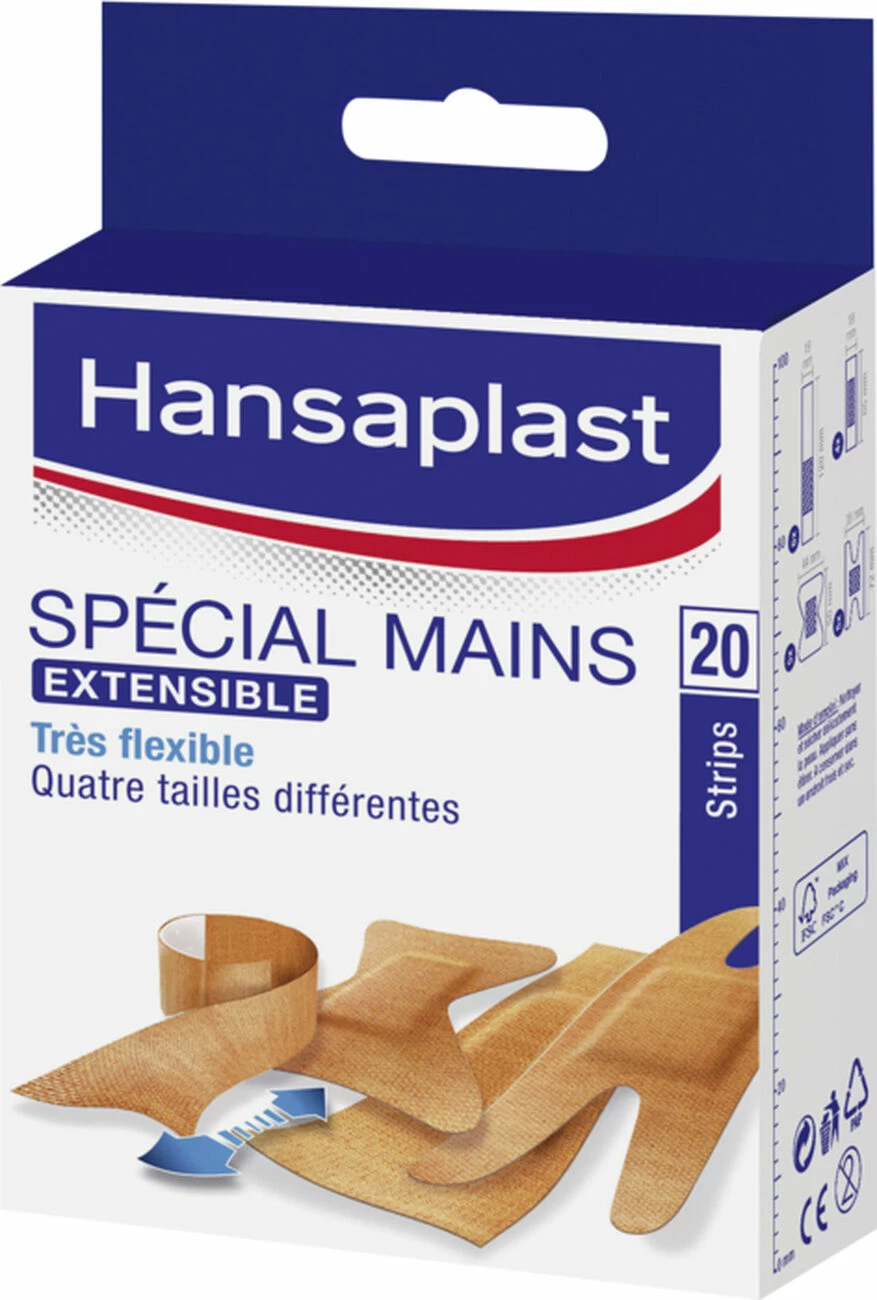 Grosses soldes 😀 SOIN HANSAPLAST 20 PANSEMENTS MAINS 4 TAILLES ✨ 1 Grosses soldes 😀 SOIN HANSAPLAST 20 PANSEMENTS MAINS 4 TAILLES ✨