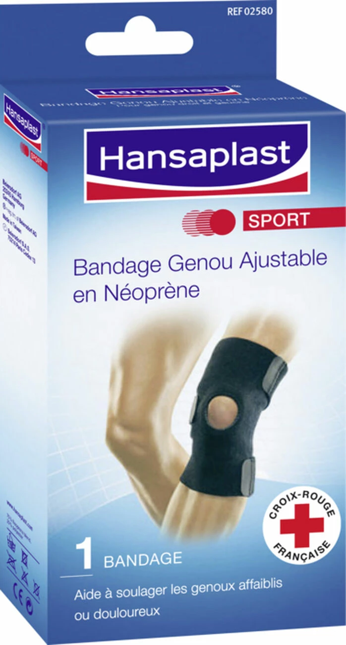 Remise 😍 BANDE HANSAPLAST BANDAGE GENOU 🌟 1 Remise 😍 BANDE HANSAPLAST BANDAGE GENOU 🌟