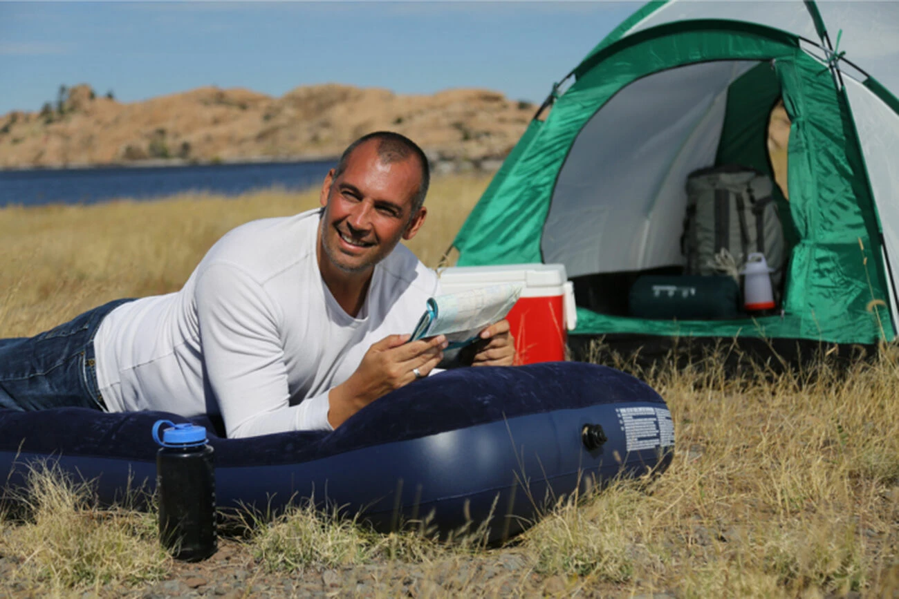 Bon marché 🔔 MATELAS GONFLABLE Camping BEST WAY AIRBED 1 PL AVEC POMPE 🔥 2 Bon marché 🔔 MATELAS GONFLABLE Camping BEST WAY AIRBED 1 PL AVEC POMPE 🔥 – Image 2