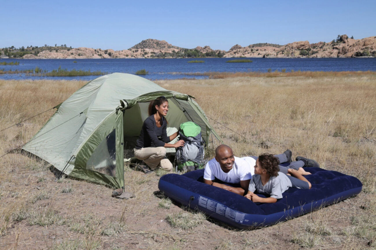 Budget 👍 MATELAS GONFLABLE Camping BEST WAY AIRBED 2 PL AVEC POMPE 🤩 2 Budget 👍 MATELAS GONFLABLE Camping BEST WAY AIRBED 2 PL AVEC POMPE 🤩 – Image 2