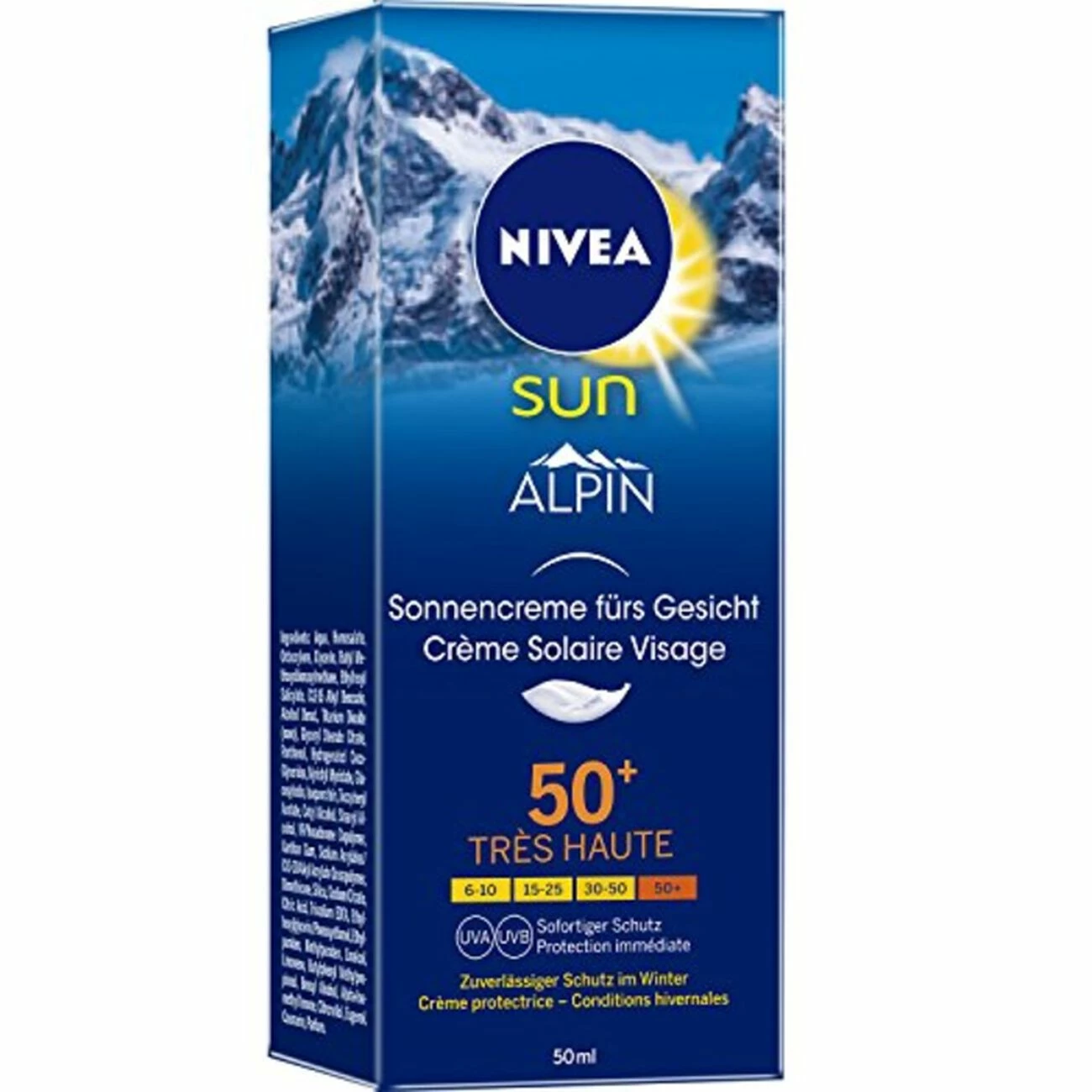 Budget 😉 CREME Randonnée Mixte NIVEA SUN ALPIN 50 ✔️ 1 Budget 😉 CREME Randonnée Mixte NIVEA SUN ALPIN 50 ✔️