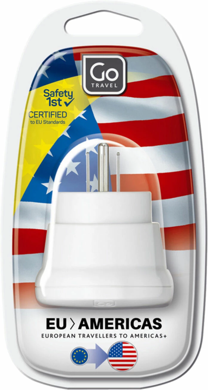 Remise 😀 ADAPTATEUR GO TRAVEL ADAPTATEUR EU-USA 🌟 3 Remise 😀 ADAPTATEUR GO TRAVEL ADAPTATEUR EU-USA 🌟 – Image 3