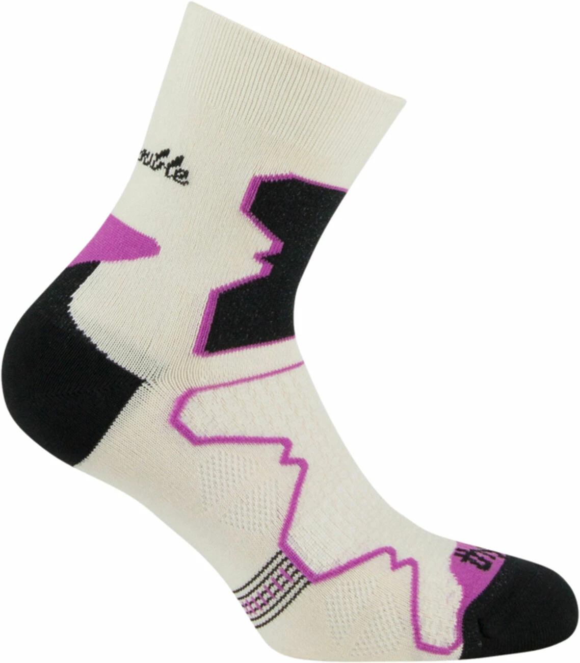 Promo 🌟 CHAUSSETTES Randonnée Femme THYO DOUBLE TREK MID L BEIGE-VIOLET ⭐ 1 Promo 🌟 CHAUSSETTES Randonnée Femme THYO DOUBLE TREK MID L BEIGE-VIOLET ⭐