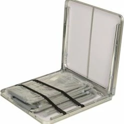 Sortie ✔️ TABLE PLIANTE Camping Mixte WANABEE TABLE VALISE + 4 TABOURETS ⌛ -Outsunny Shop 1400786 8967447248926