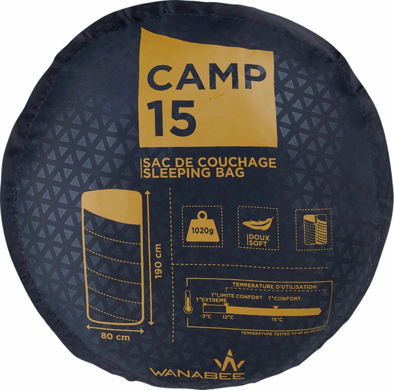 Budget 🎉 SAC DE COUCHAGE Randonnée WANABEE CAMP 15 🌟 3 Budget 🎉 SAC DE COUCHAGE Randonnée WANABEE CAMP 15 🌟 – Image 3