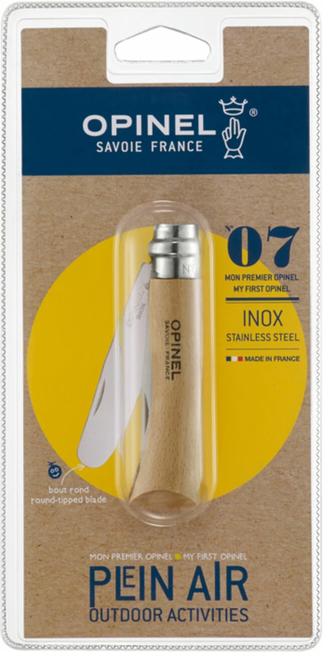 Remise ✨ COUTEAU Randonnée Mixte OPINEL MON PREMIER OPINEL NATUREL 👏 1 Remise ✨ COUTEAU Randonnée Mixte OPINEL MON PREMIER OPINEL NATUREL 👏