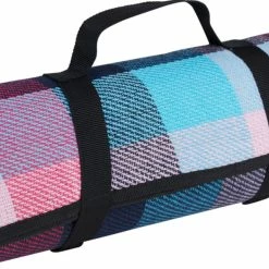 Grosses soldes 🔔 COUVERTURE Randonnée Mixte WANABEE PLAID CAMPING CARREAU 🌟