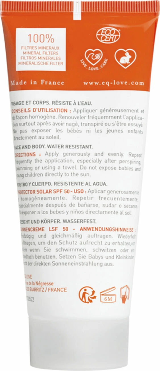 Top 10 ⌛ CREME Randonnée Mixte EQ SOLAIRE SPF50 100ML 🎉 2 Top 10 ⌛ CREME Randonnée Mixte EQ SOLAIRE SPF50 100ML 🎉 – Image 2