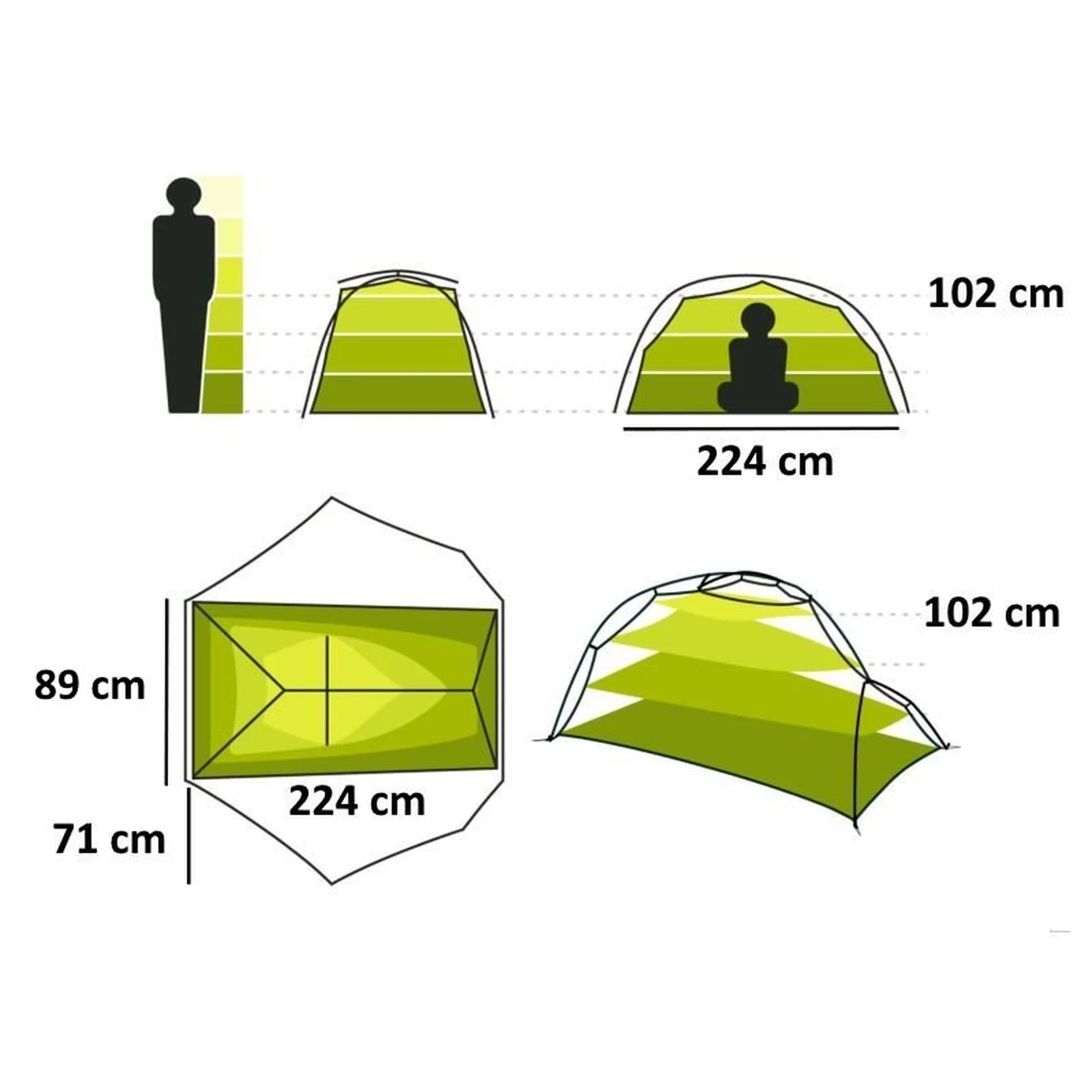 Nouveau 👍 Nemo Tente Nemo Dragonfly 1 ⭐ 3 Nouveau 👍 Nemo Tente Nemo Dragonfly 1 ⭐ – Image 3