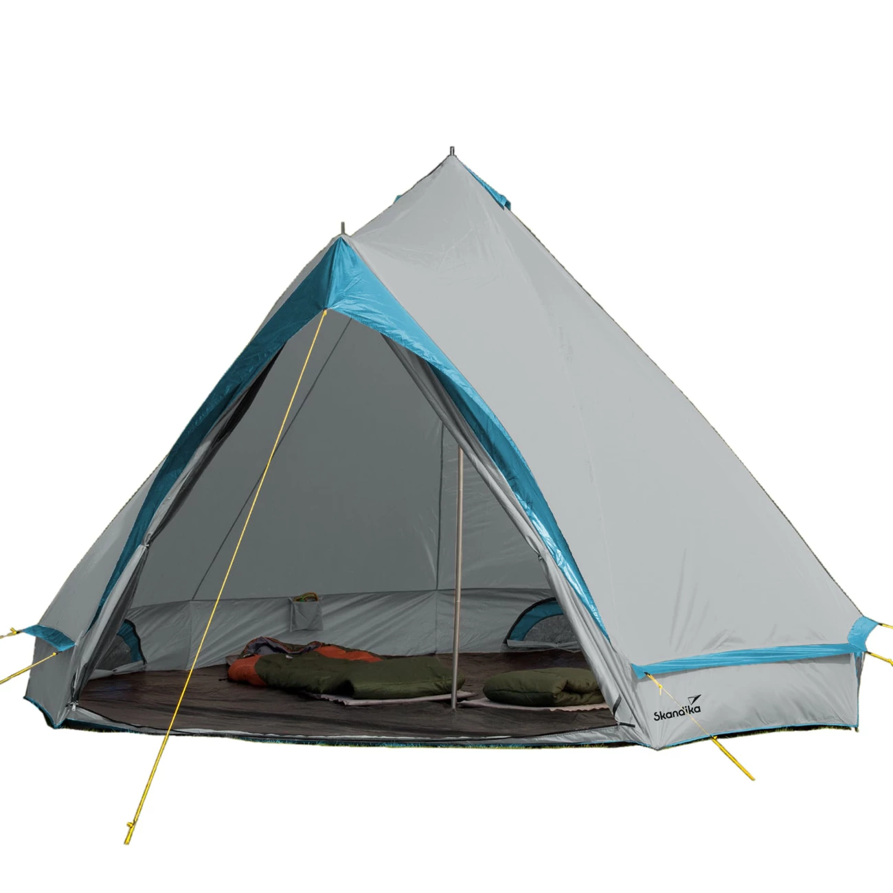Coupon 😍 Camping Skandika Skandika Tipi Comanche 8 Personnes (gris/turquoise) 🥰 1 Coupon 😍 Camping Skandika Skandika Tipi Comanche 8 Personnes (gris/turquoise) 🥰