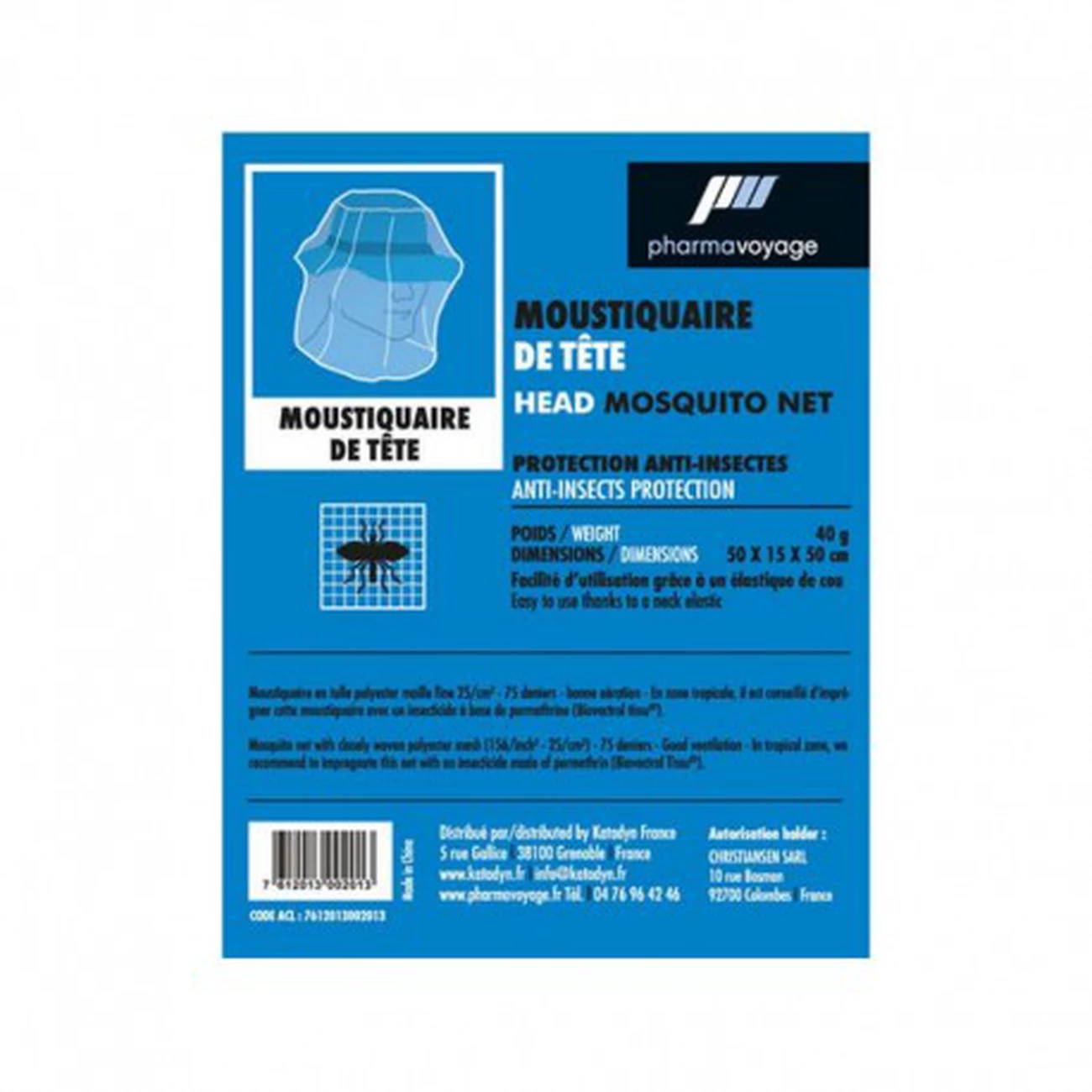 De gros ✔️ Camping Pharma Voyage Moustiquaire De Tête Pharmavoyage 😉 3 De gros ✔️ Camping Pharma Voyage Moustiquaire De Tête Pharmavoyage 😉 – Image 3