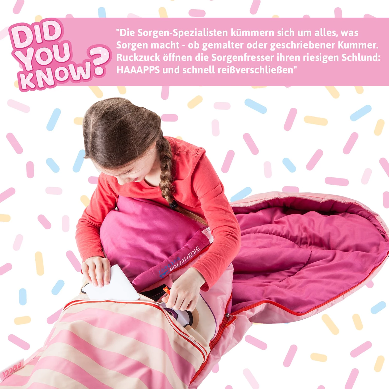 Coupon ✨ Camping Skandika Skandika Sac De Couchage Enfant Avale-soucis Polli, 170 X 70 Cm ROSE ❤️ 6 Coupon ✨ Camping Skandika Skandika Sac De Couchage Enfant Avale-soucis Polli, 170 X 70 Cm ROSE ❤️ – Image 6