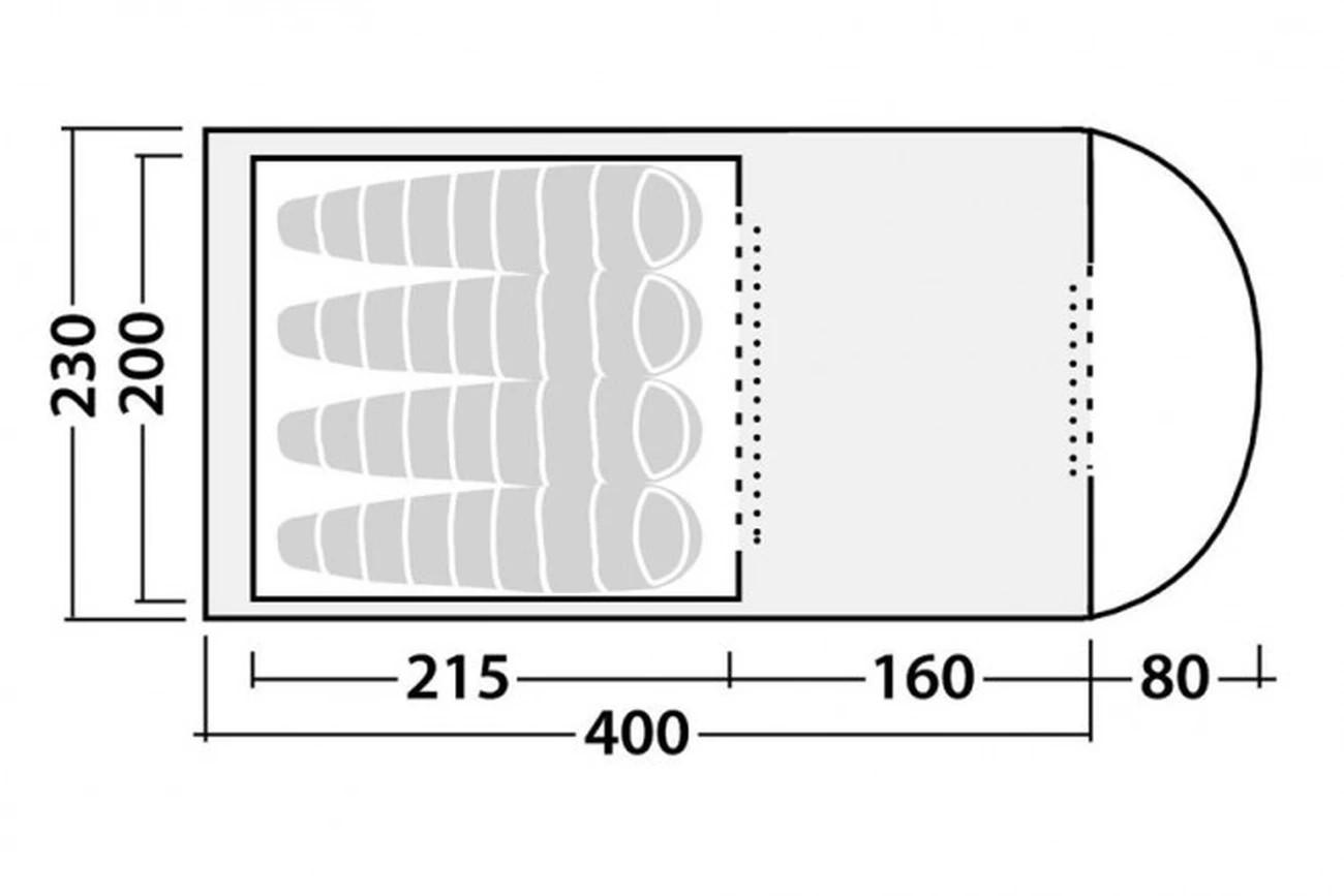 Offres 🛒 Camping Robens Tente Gonflable Robens Vista 400 ⌛ 4 Offres 🛒 Camping Robens Tente Gonflable Robens Vista 400 ⌛ – Image 4