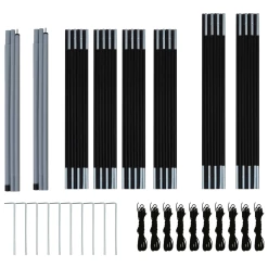 Top 10 🥰 Outdoor Vidaxl Vidaxl Tente De Camping 9 Personnes Tissu Gris Et Orange 🌟 -Outsunny Shop 32dbace5b327466ba5c59695b58ba032