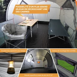 Top 10 💯 Camping Skandika Tente Familiale Trivelig 8 Protect 😍 9 Top 10 💯 Camping Skandika Tente Familiale Trivelig 8 Protect 😍 -Outsunny Shop 362da843b6e240fead46004c9e604978