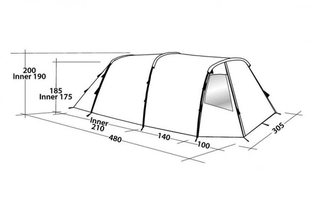 Meilleur prix 🥰 Camping Easy Camp Tente De Camping Easy Camp Huntsville 500 😉 2 Meilleur prix 🥰 Camping Easy Camp Tente De Camping Easy Camp Huntsville 500 😉 – Image 2