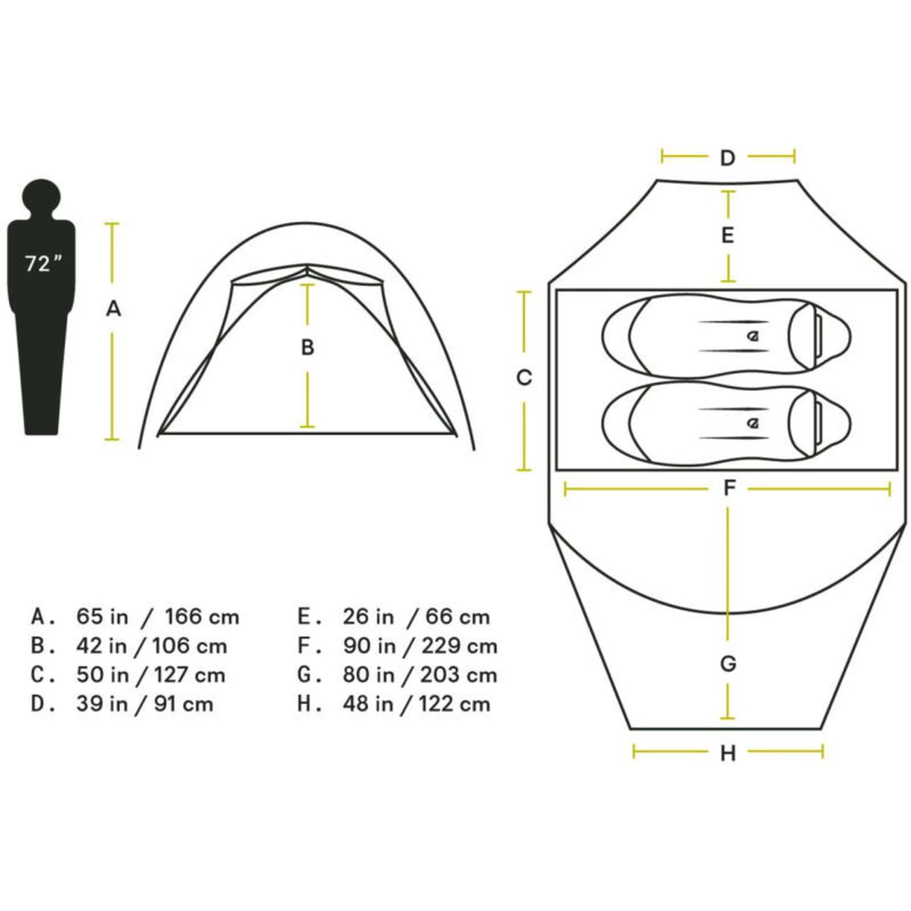 Le moins cher 👏 Nemo Tente Nemo Dagger Ridge Porch 2 ✔️ 3 Le moins cher 👏 Nemo Tente Nemo Dagger Ridge Porch 2 ✔️ – Image 3