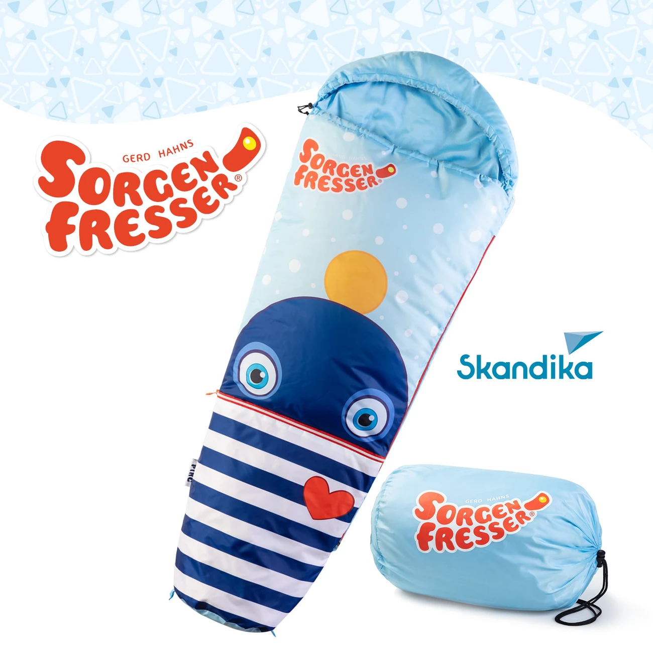 Vente flash 😉 Camping Skandika Sorgenfresser - Sac De Couchage Pour Enfants Ping, Avale-soucis 170 X 70 Cm BLEU ❤️ 2 Vente flash 😉 Camping Skandika Sorgenfresser - Sac De Couchage Pour Enfants Ping, Avale-soucis 170 X 70 Cm BLEU ❤️ – Image 2