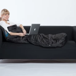 Meilleur prix 🛒 Camping Skandika Sac De Couchage Momie Alaska (zip À Gauche) Noir/Rouge (Intérieur: Gris) 🔥