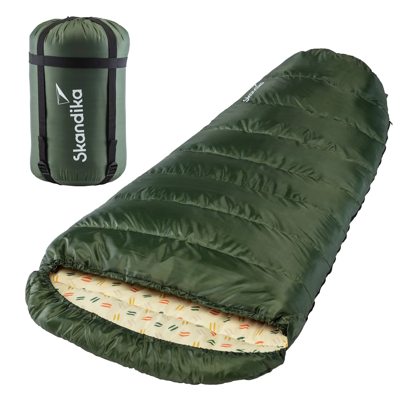 Promo 👏 Camping Skandika Skandika Sac De Couchage Momie Vegas, Zip À Droite, Vert VERT ⭐ 3 Promo 👏 Camping Skandika Skandika Sac De Couchage Momie Vegas, Zip À Droite, Vert VERT ⭐ – Image 3