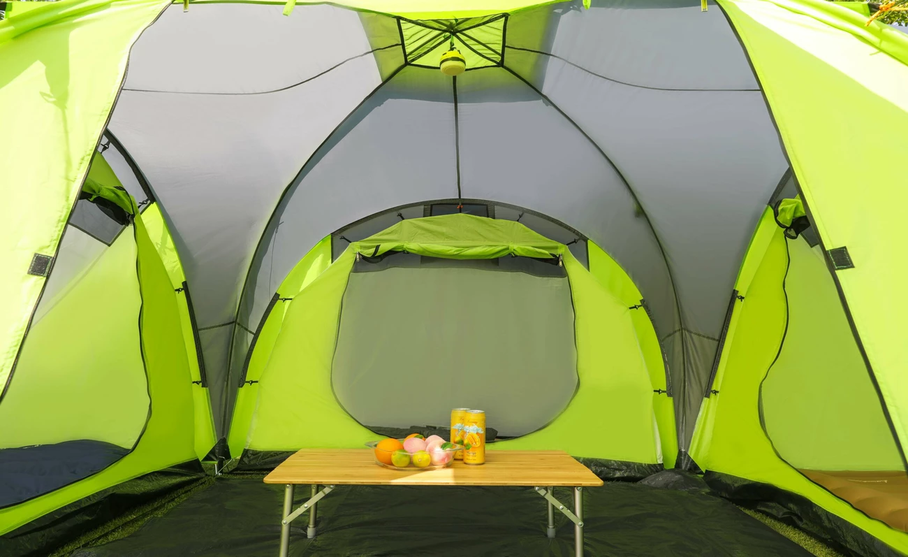 De gros 👍 Kingcamp Tente De Camping Familiale Forme Tunnel 6 Places Lucca - Kingcamp - Tout Inclus 🎉 3 De gros 👍 Kingcamp Tente De Camping Familiale Forme Tunnel 6 Places Lucca - Kingcamp - Tout Inclus 🎉 – Image 3