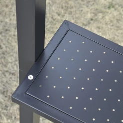 Top 10 ✔️ Outsunny Pavillon Jardin - Abri Barbecue - Steakhouse 2 Étagères - Toit De Barbecue - Dim. 2,46l X 1,49l X 2,30h M - Alu. Métal Noir Toit Polycarbonate 🎁 -Outsunny Shop 648f7eb3358b41eab399f1329fd4319f