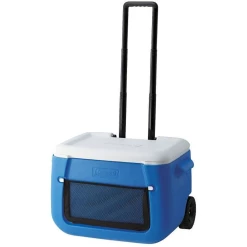 Offres 🔥 Coleman Glaciere Poly-lite 50 Qt Avec Roues Et Poche Extérieures ❤️