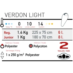 Budget 😀 Wilsa Sac De Couchage De Camping Verdon Light 14° ⭐ -Outsunny Shop 7874ddc632884db593d6be1ea864477a