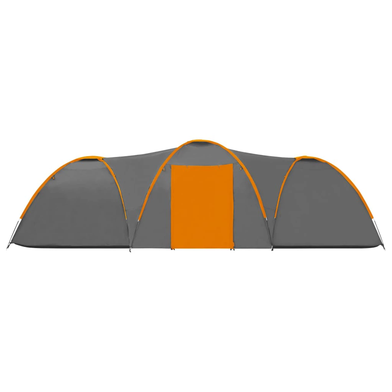 Meilleure affaire 💯 Outdoor Vidaxl Vidaxl Tente Igloo De Camping 6540x190cm 8 Personnes Gris Et Orange 🔔 5 Meilleure affaire 💯 Outdoor Vidaxl Vidaxl Tente Igloo De Camping 6540x190cm 8 Personnes Gris Et Orange 🔔 – Image 5