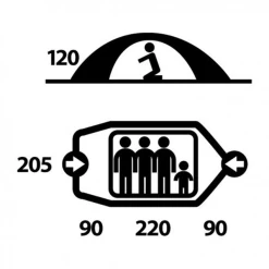 Meilleure affaire 😍 Camping Husky Tente Husky Fighter 3-4 Personnes Verte 😉 7 Meilleure affaire 😍 Camping Husky Tente Husky Fighter 3-4 Personnes Verte 😉 -Outsunny Shop 7c5e55c75193406eaa3c75e03de8f10a