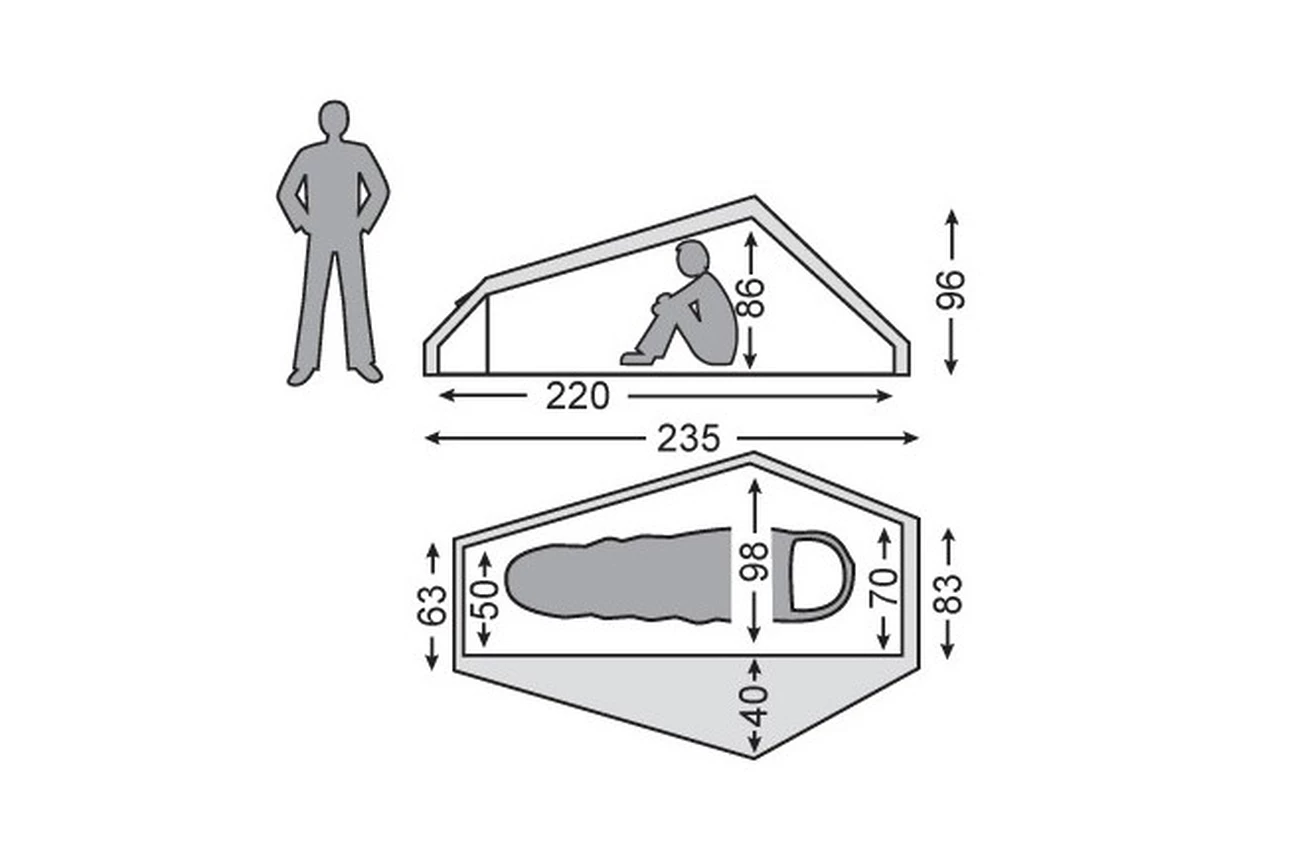 Meilleure vente 🌟 Camping Nordisk Tente Nordisk Telemark 1 Lw 🤩 2 Meilleure vente 🌟 Camping Nordisk Tente Nordisk Telemark 1 Lw 🤩 – Image 2