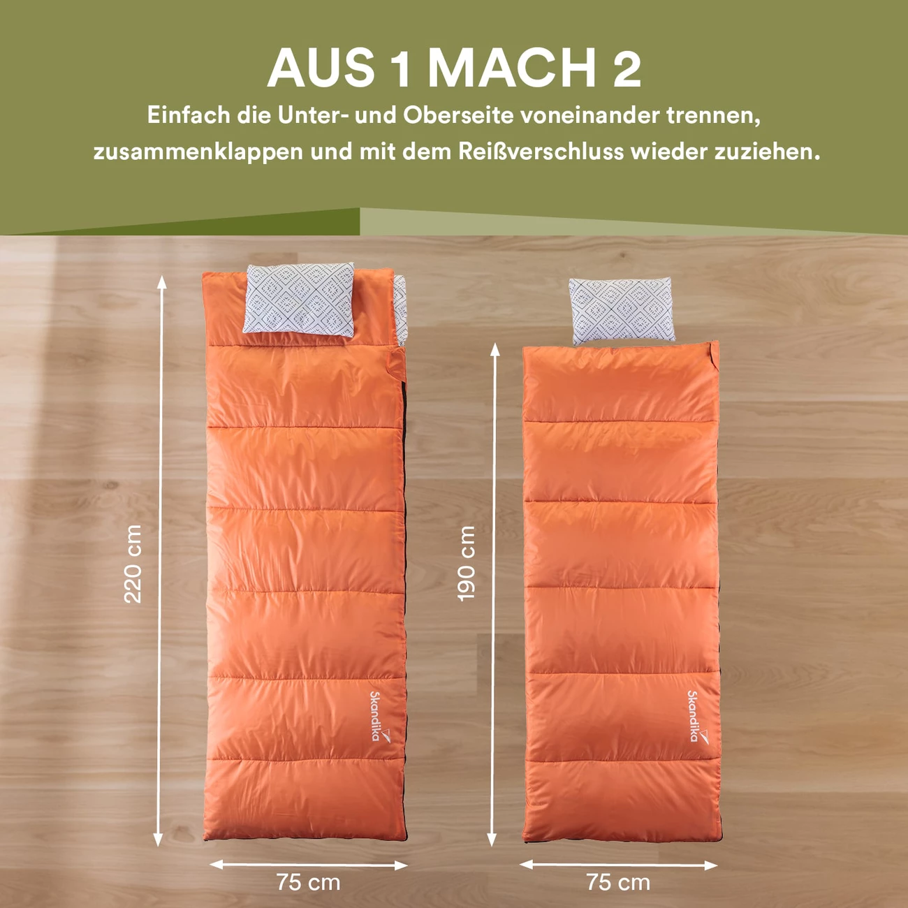 Coupon 🥰 Camping Skandika Skandika Sac De Couchage Iceland Double, 2 Personnes, Cayenne ORANGE 😉 4 Coupon 🥰 Camping Skandika Skandika Sac De Couchage Iceland Double, 2 Personnes, Cayenne ORANGE 😉 – Image 4