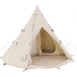 Nouveau ✔️ Camping Nordisk Tente Tipi Nordisk Alfheim 12,6 M² Polycoton 😍