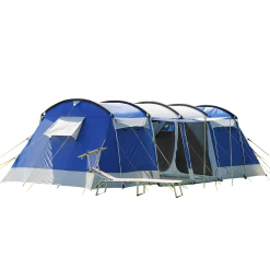 Offres 💯 Camping Skandika Skandika Tente Tunnel Montana 8 Personnes (bleu) ✨