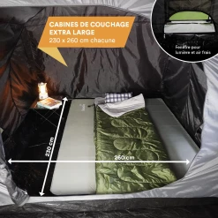 Top 10 💯 Camping Skandika Tente Familiale Trivelig 8 Protect 😍 10 Top 10 💯 Camping Skandika Tente Familiale Trivelig 8 Protect 😍 -Outsunny Shop 9adac306caf74f42a55e66790092f41b