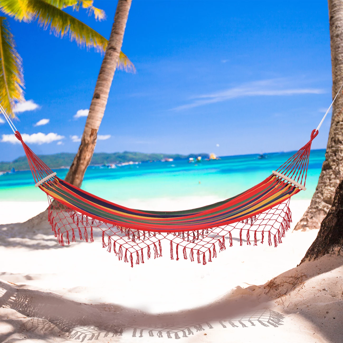 Les meilleures critiques de ⭐ Outsunny Hamac De Voyage Toile De Hamac Dim. 2l X 1l M Multicolore ⌛ 2 Les meilleures critiques de ⭐ Outsunny Hamac De Voyage Toile De Hamac Dim. 2l X 1l M Multicolore ⌛ – Image 2