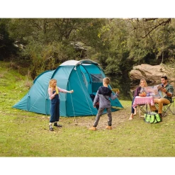 Nouveau 🌟 Outdoor Pavillo Pavillo Tente Family Dome 4 Bleu 🔥