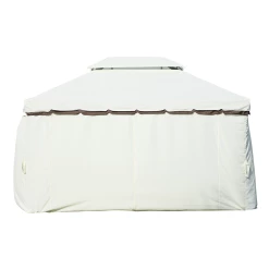 Sortie 🤩 Outsunny Tonnelle Barnum Pavillon De Jardin Style Colonial Double Toit Toile Moustiquaires Et Toiles Amovibles 3,9l X 2,9l X 2,8h M Crème ✔️ 9 Sortie 🤩 Outsunny Tonnelle Barnum Pavillon De Jardin Style Colonial Double Toit Toile Moustiquaires Et Toiles Amovibles 3,9l X 2,9l X 2,8h M Crème ✔️ -Outsunny Shop b14707e55fcd49a6b0f09c634586ec97