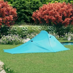 Vente flash ✔️ Outdoor Vidaxl Vidaxl Tente De Camping 317x240x100 Cm Bleu 🌟