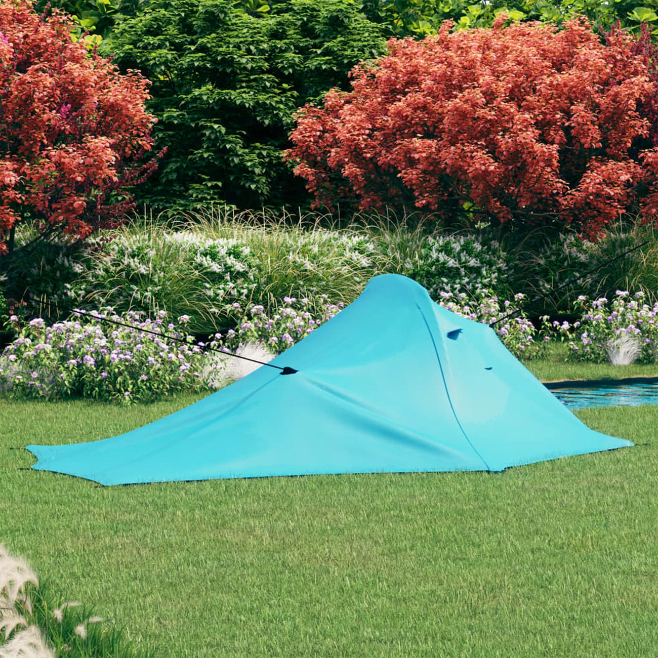 Vente flash ✔️ Outdoor Vidaxl Vidaxl Tente De Camping 317x240x100 Cm Bleu 🌟 1 Vente flash ✔️ Outdoor Vidaxl Vidaxl Tente De Camping 317x240x100 Cm Bleu 🌟