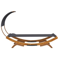 Budget 💯 Jeux De Plein Air Vidaxl Vidaxl Hamac Avec Auvent 1000x126 Cm Bois Courbé Massif Anthracite ✨ -Outsunny Shop d6c0ef76e59947b397d758c660ae06ee