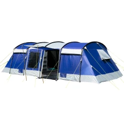 Coupon 🔥 Camping Skandika Skandika Tente Familiale Montana 10 Sleeper (bleu) ❤️