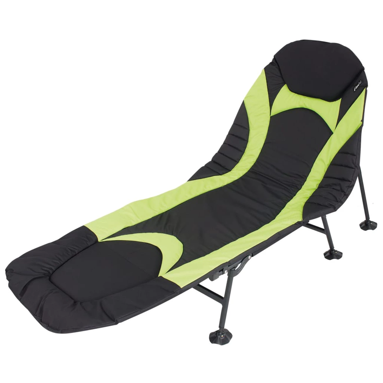 Meilleure vente 👍 Camping Eurotrail Eurotrail Lit De Camping Queen Noir Et Vert Citron 😍 2 Meilleure vente 👍 Camping Eurotrail Eurotrail Lit De Camping Queen Noir Et Vert Citron 😍 – Image 2